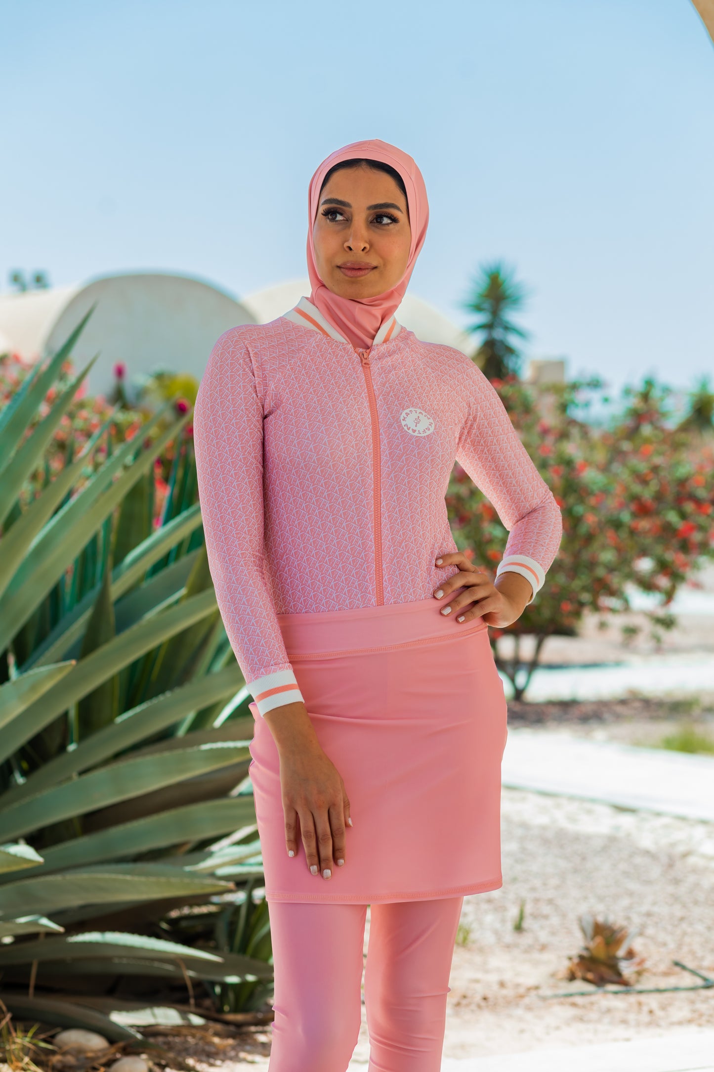 The Peachy Skirt Burkini FULL SET