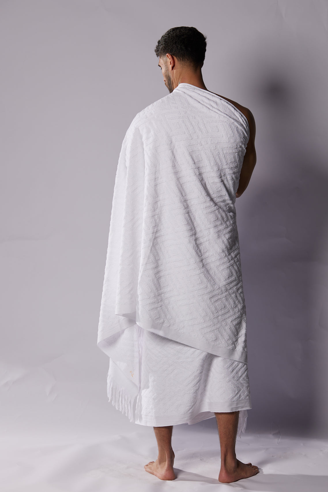 Patterned  Ihram Set (Without Plungers)
