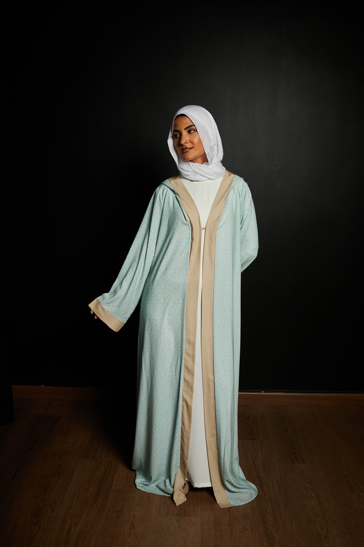 The Golden Divine Abaya