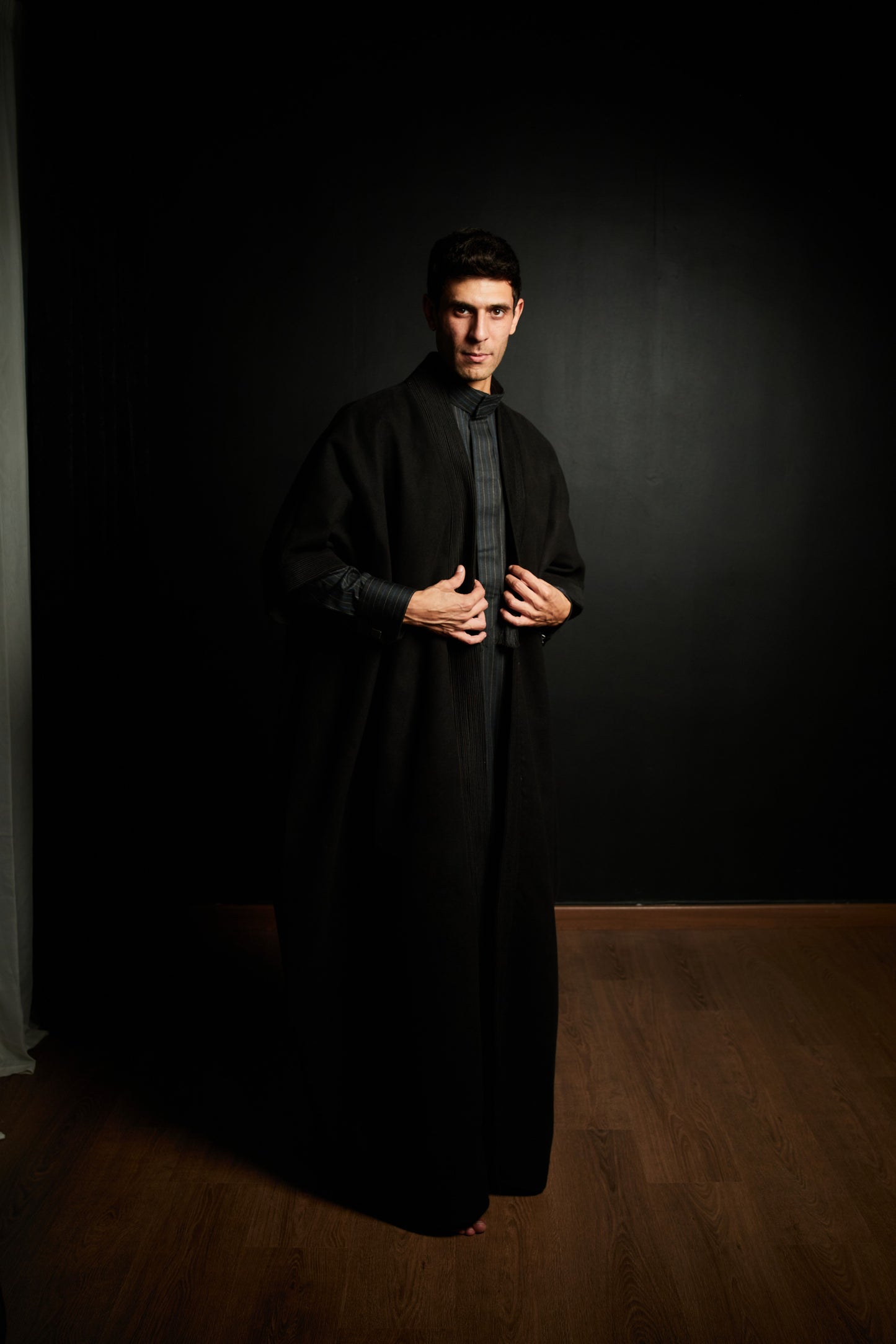 The Velour Noir Kaftan