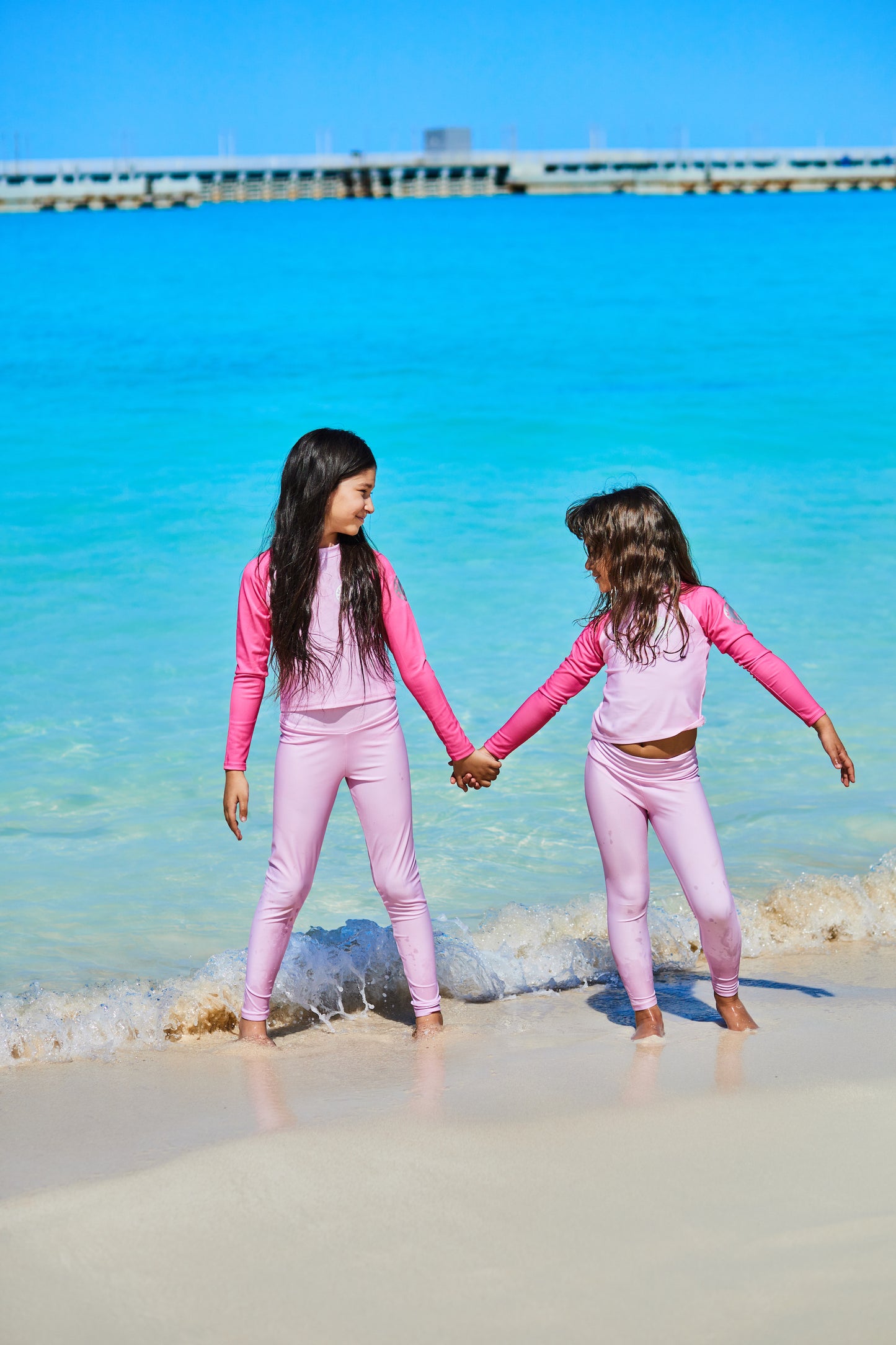 Kids Swimming Set in Pink