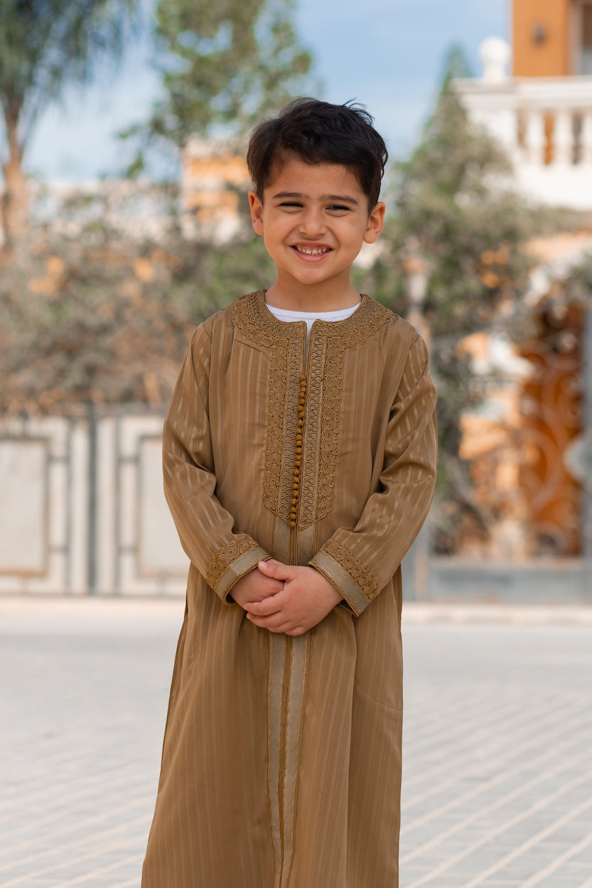 قفطان مراكش الأبيض