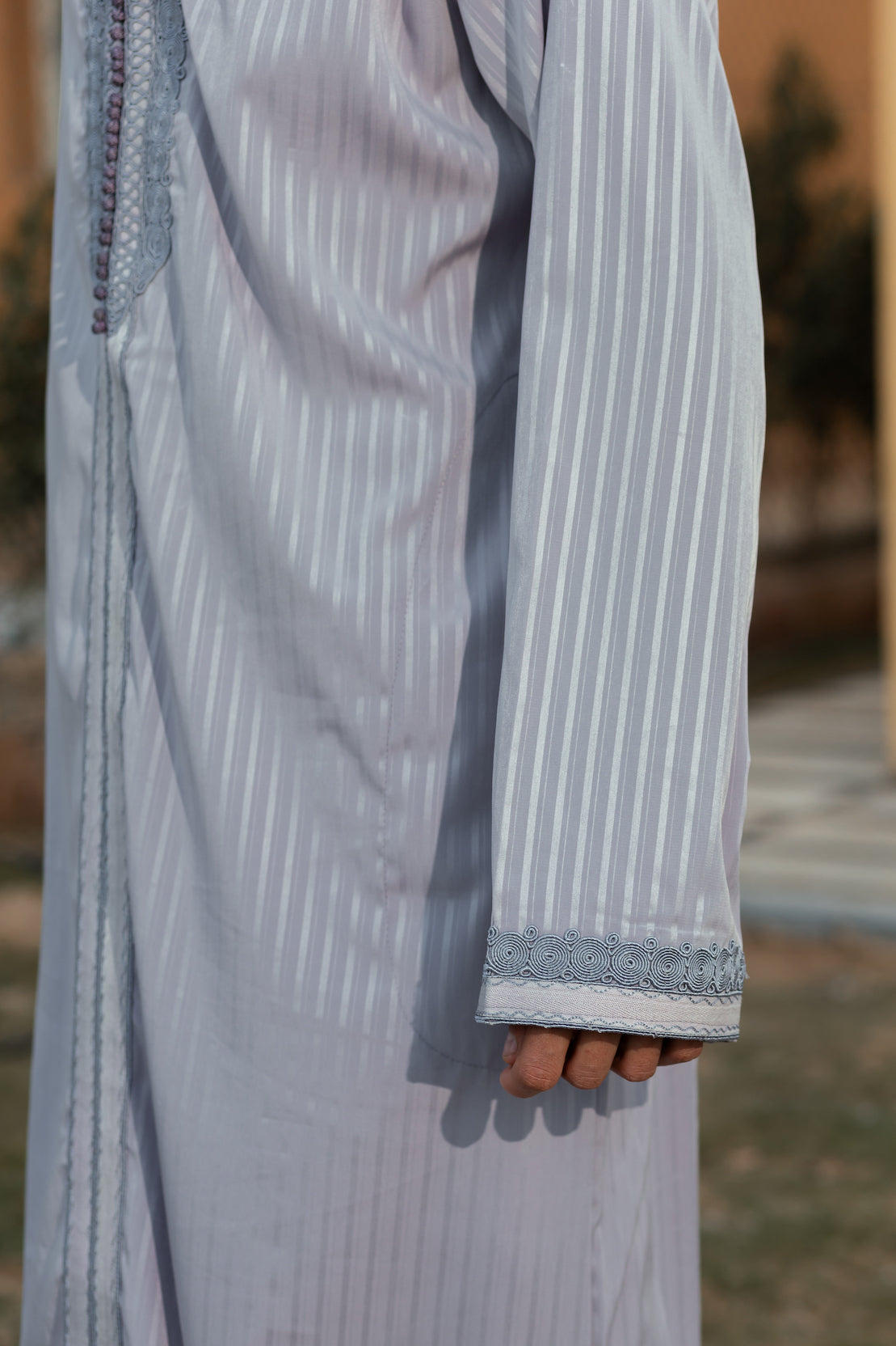 Grey Marrakech Gelbab For Him