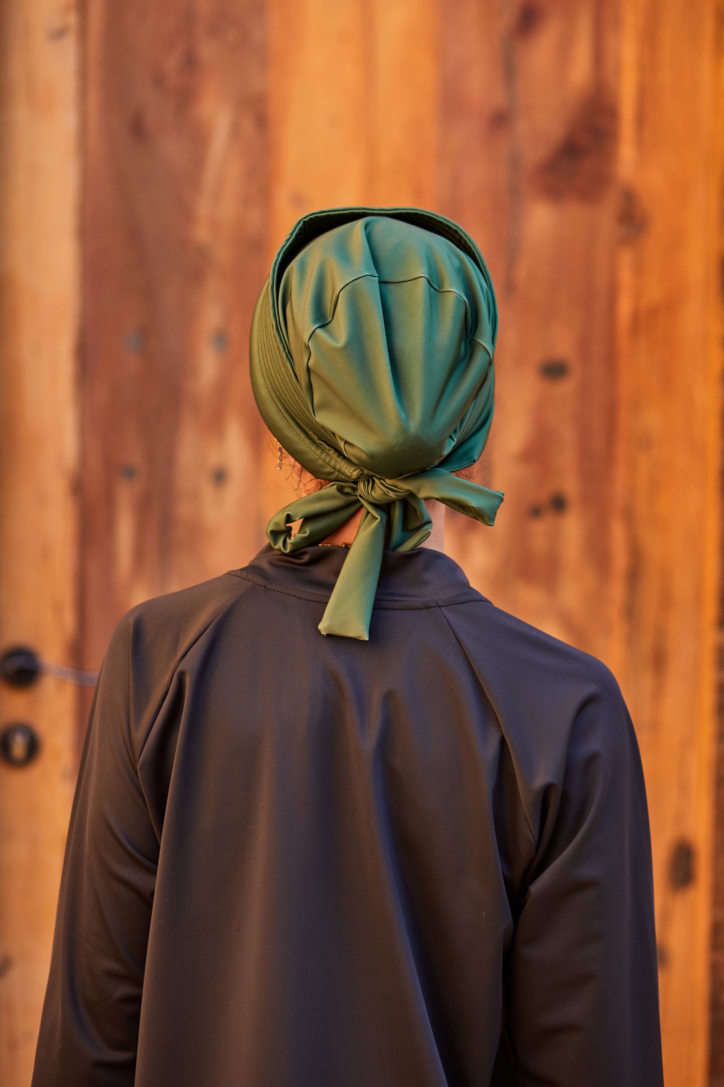 Olive Swimming Turban