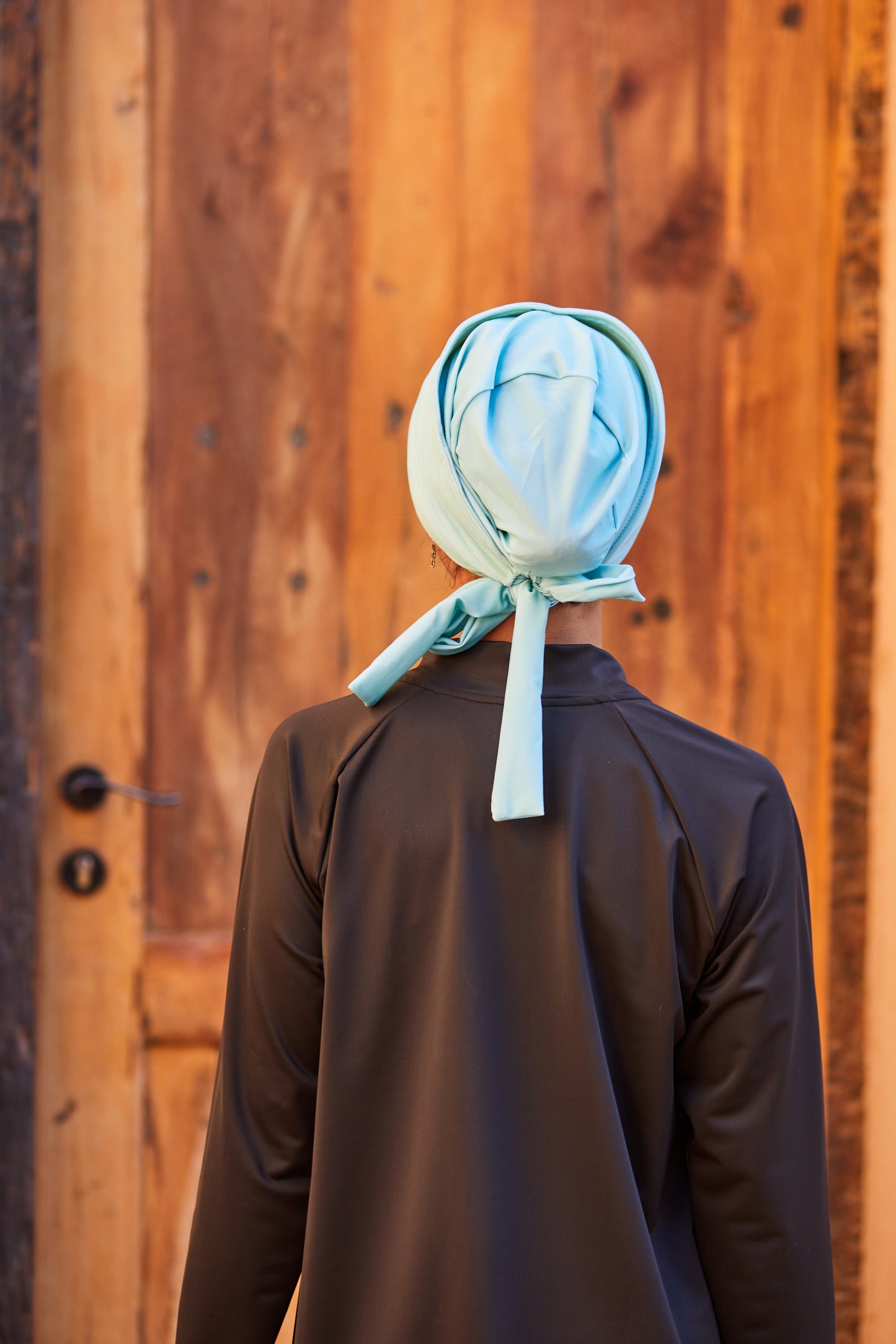Baby Blue Swimming Turban