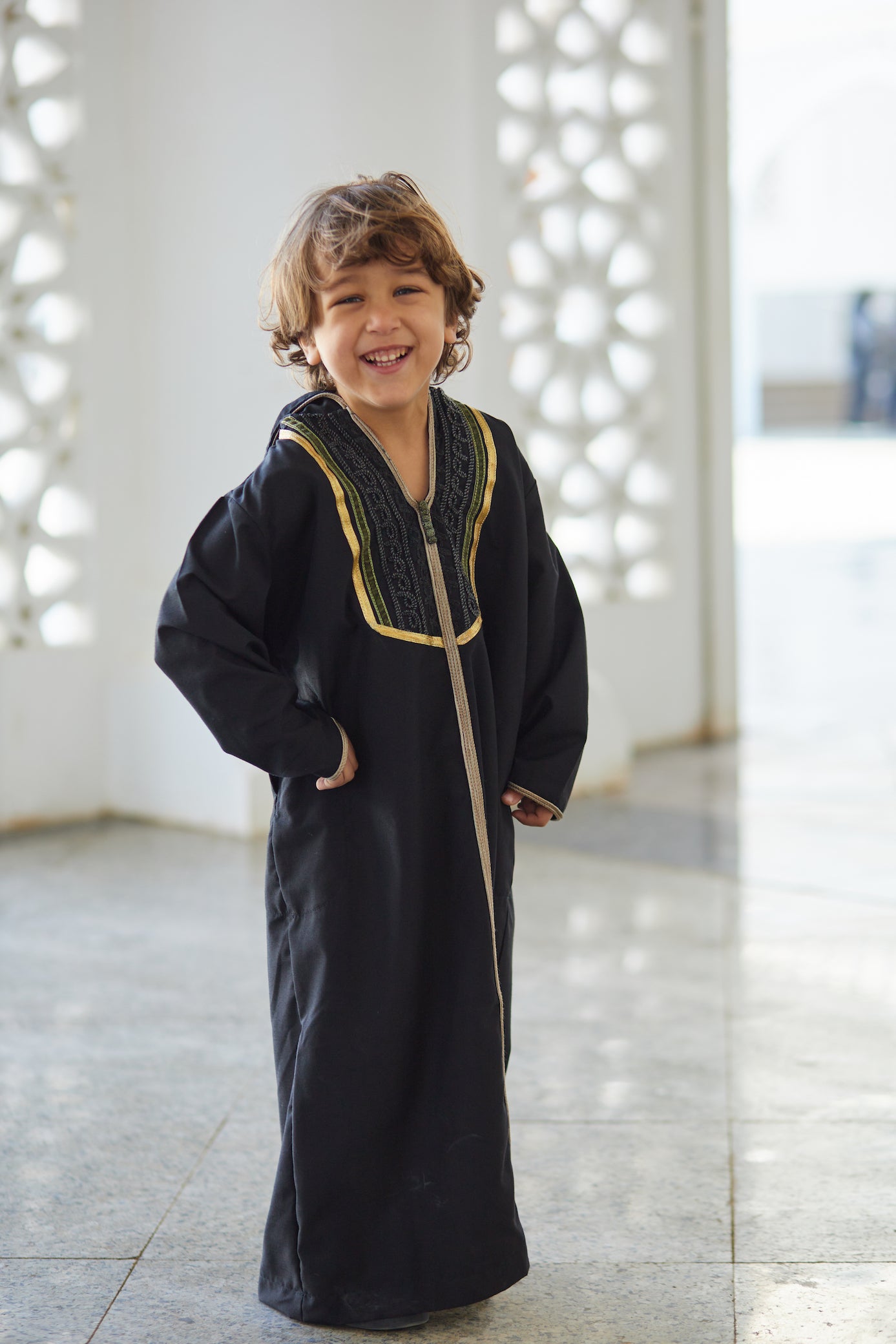 Tanja Boys Gelbab In Black