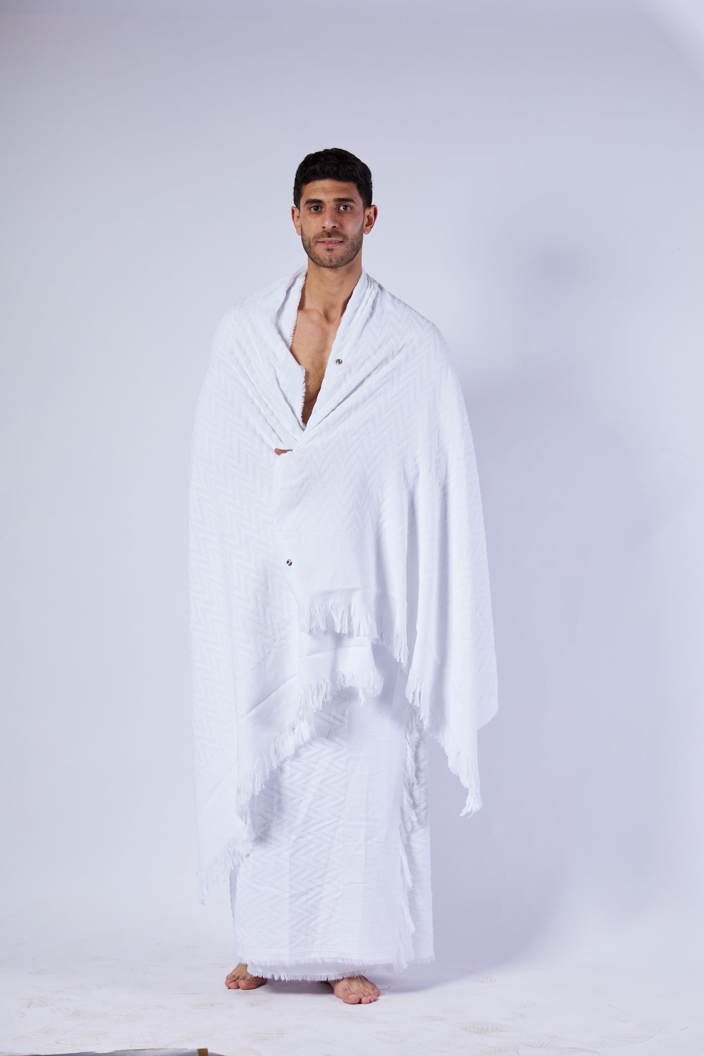 Zig-Zag Ihram Set (With Plungers)