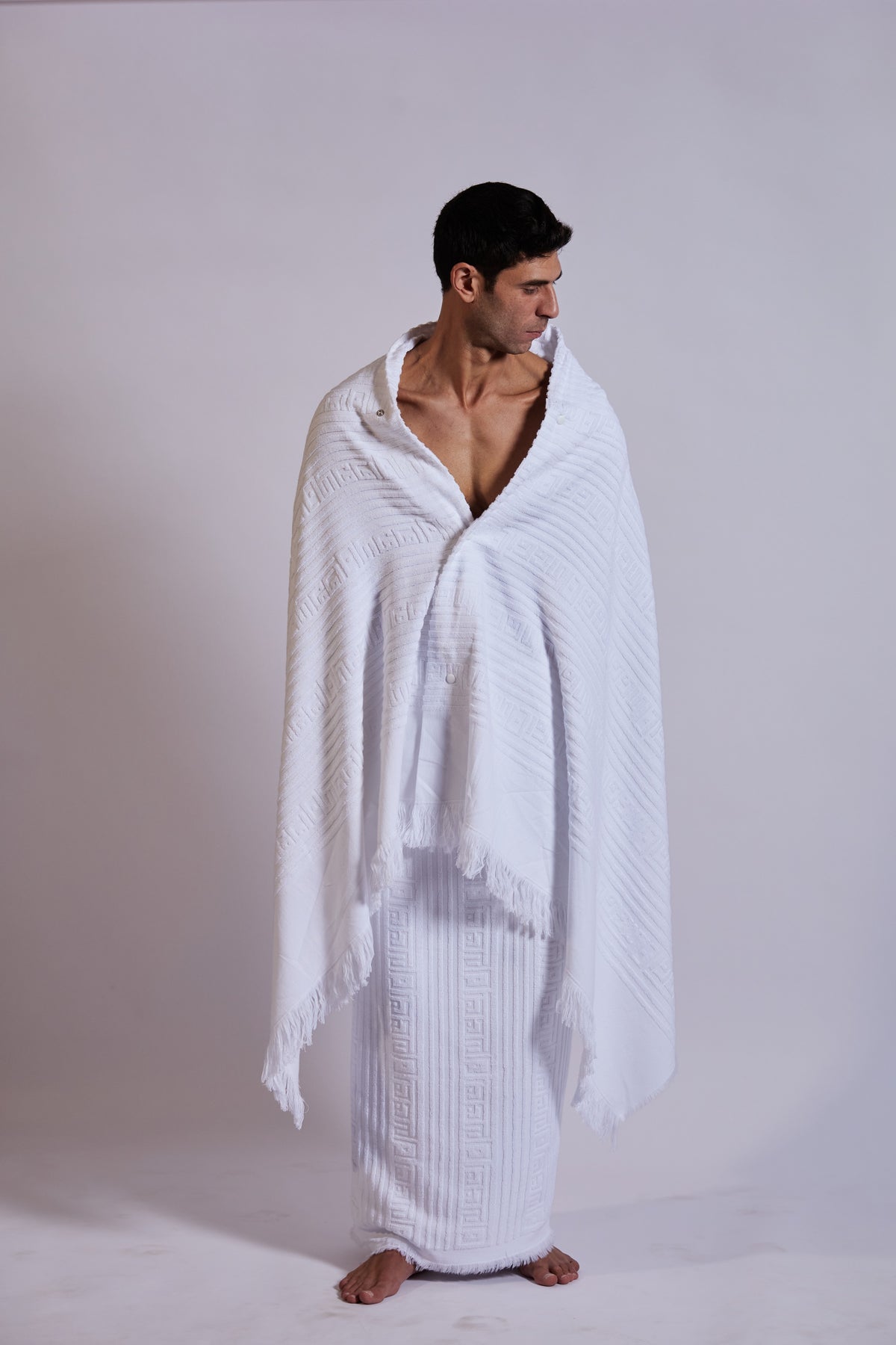 ELNOUR Kaftan Ihram Set (With Plungers)