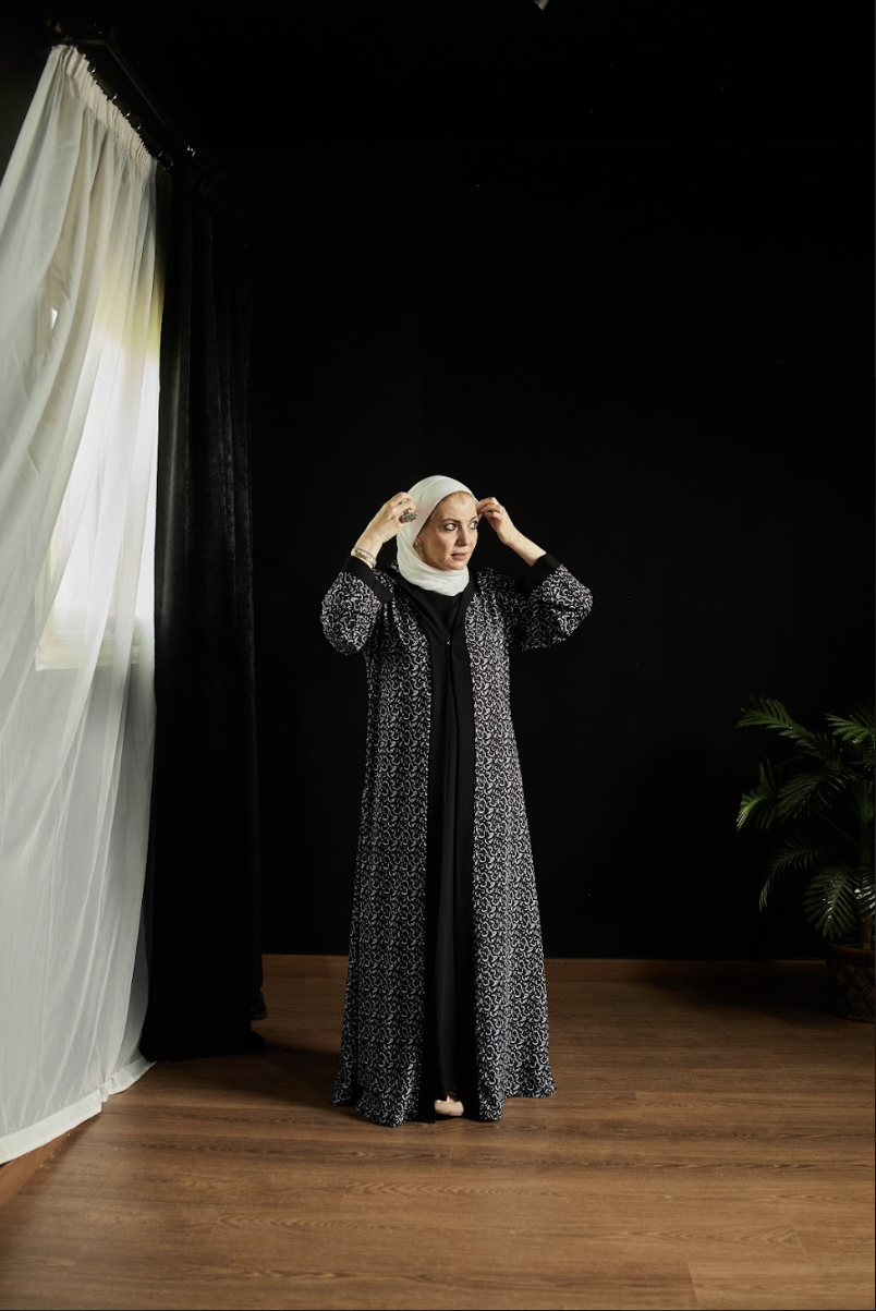 The Timeless Grace Abaya and Scarf