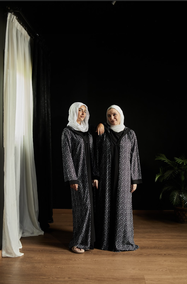 The Timeless Grace Abaya and Scarf