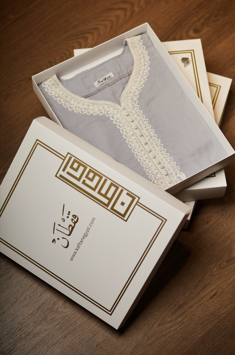 Blue Legacy Handmade Embroidered Men's Gelbab