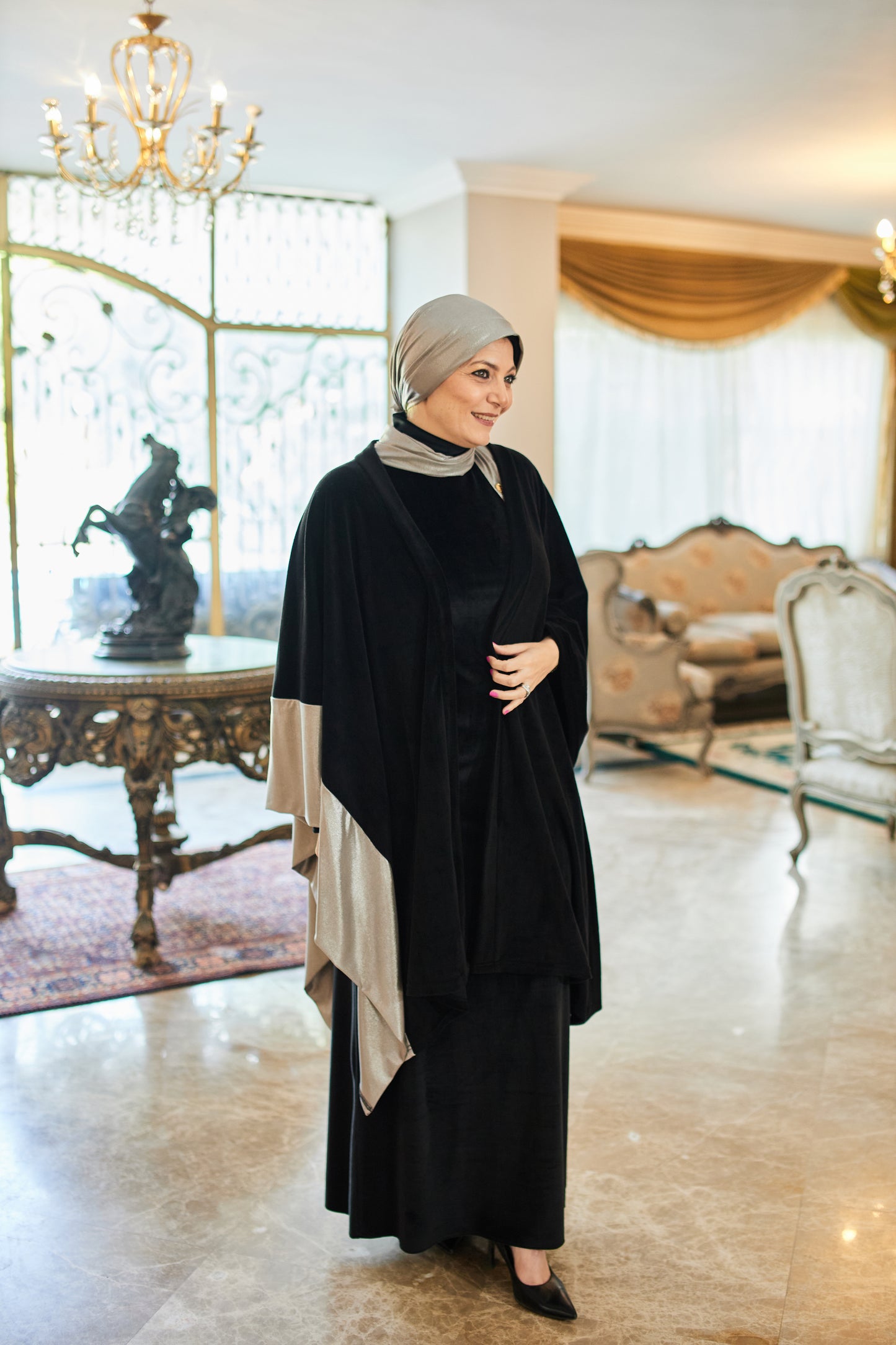 Champagne Lining Cape