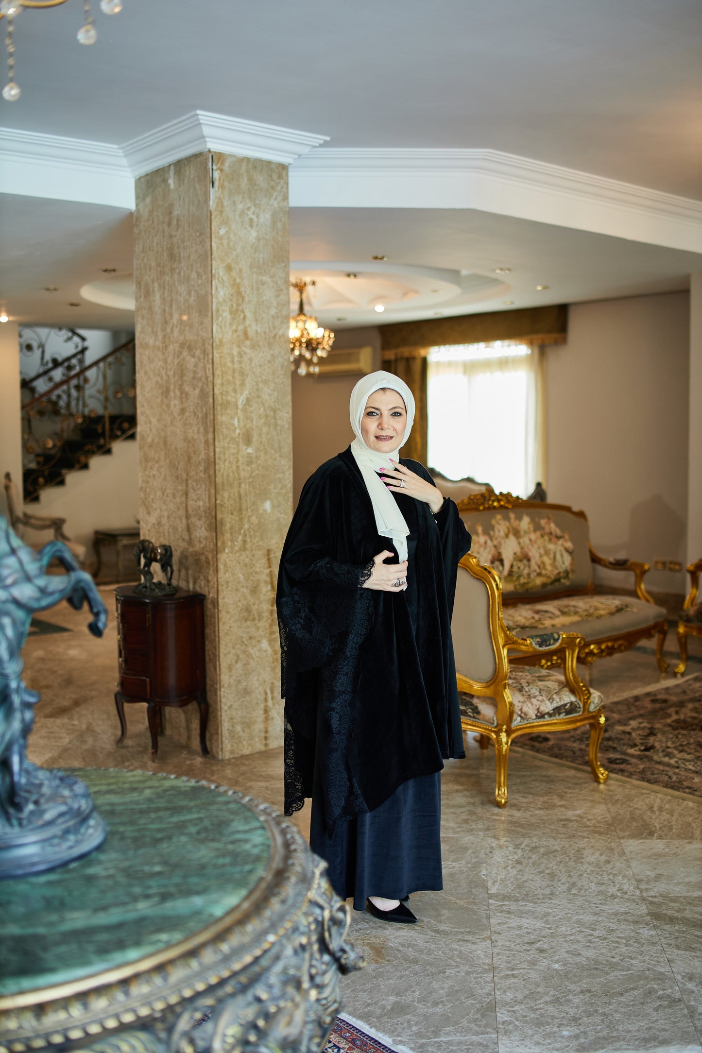 The Graceful Dantelle Cape