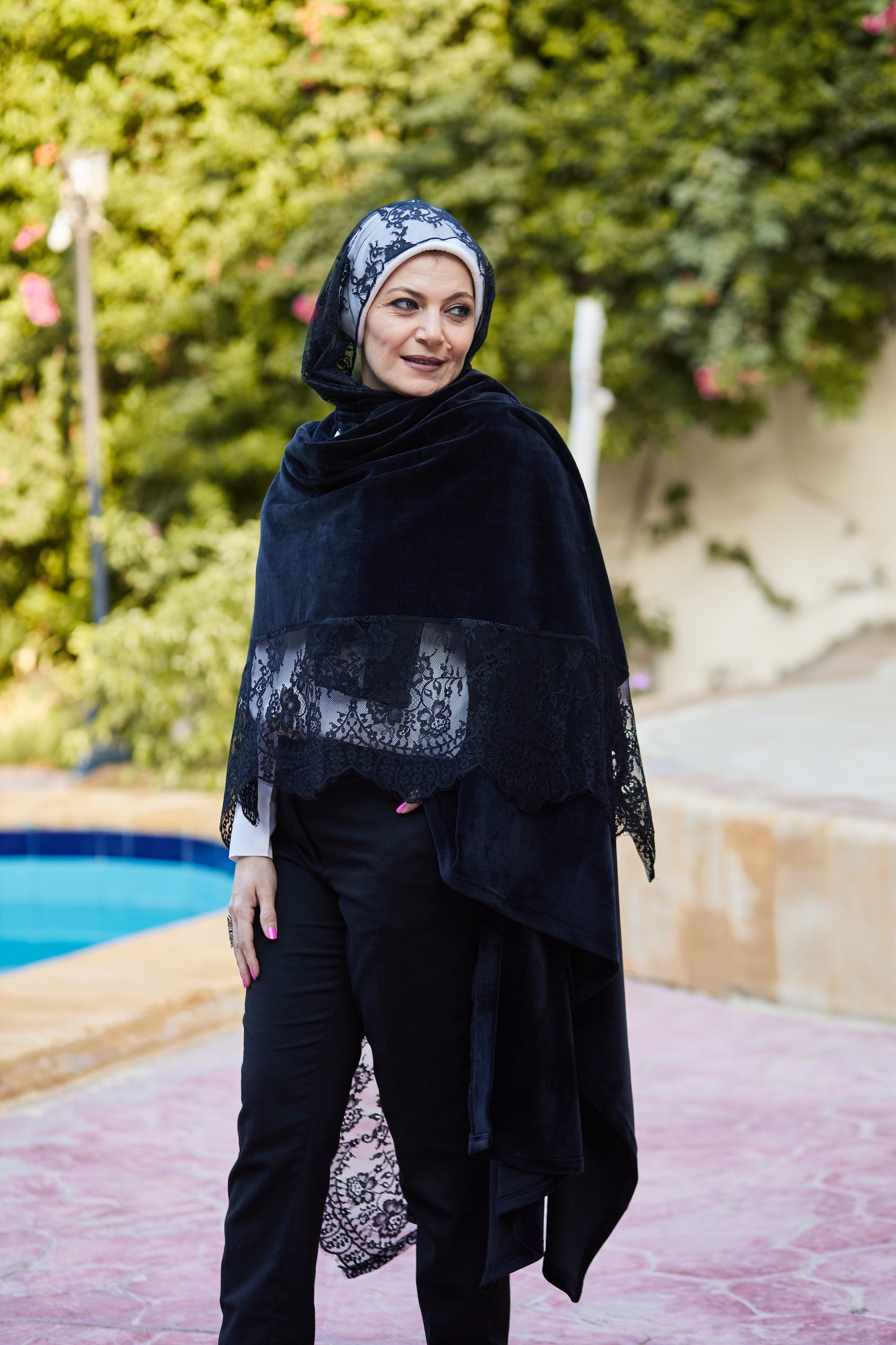 وشاح دانتيل