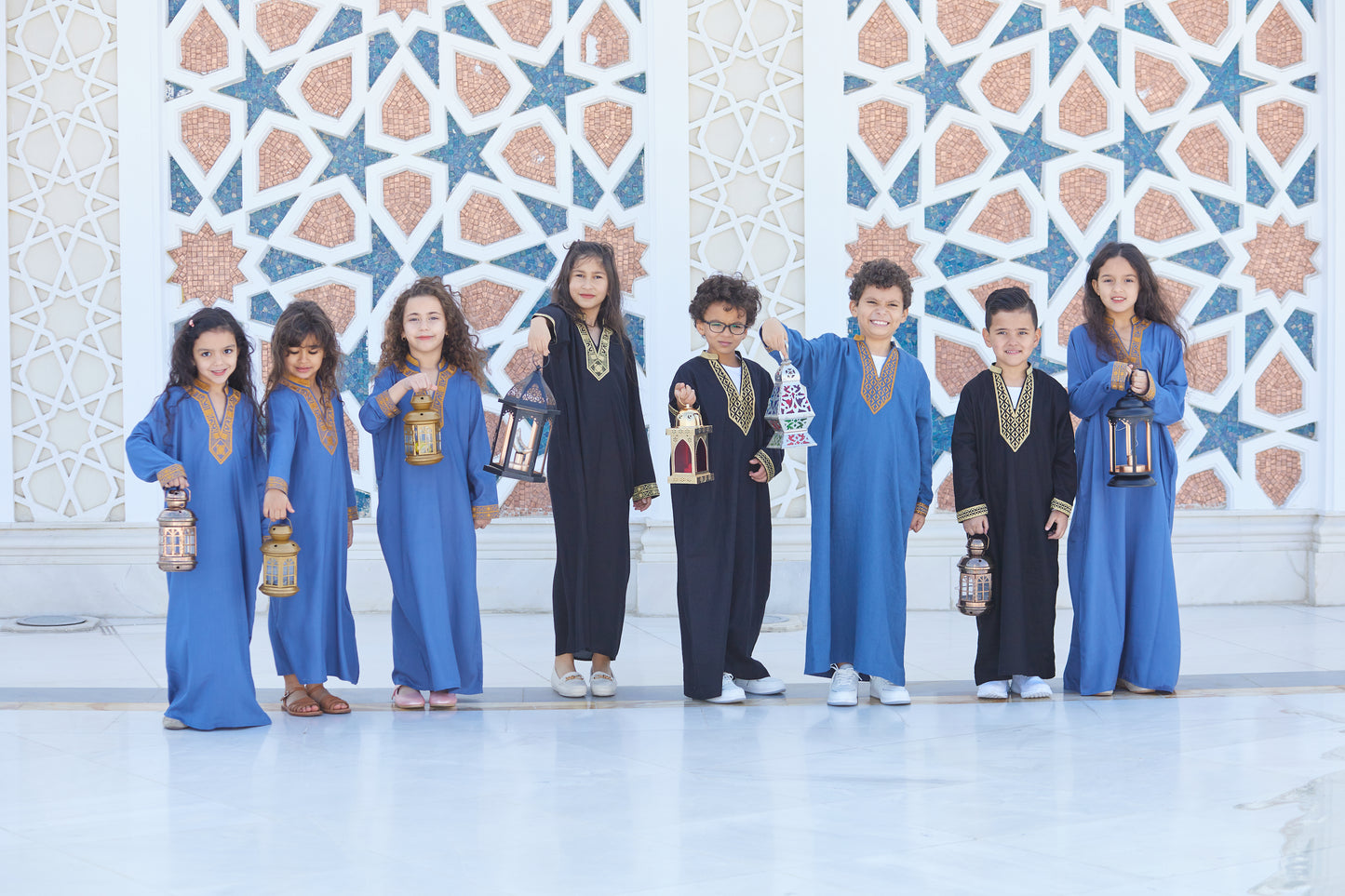 The Junior Blue Gelbab