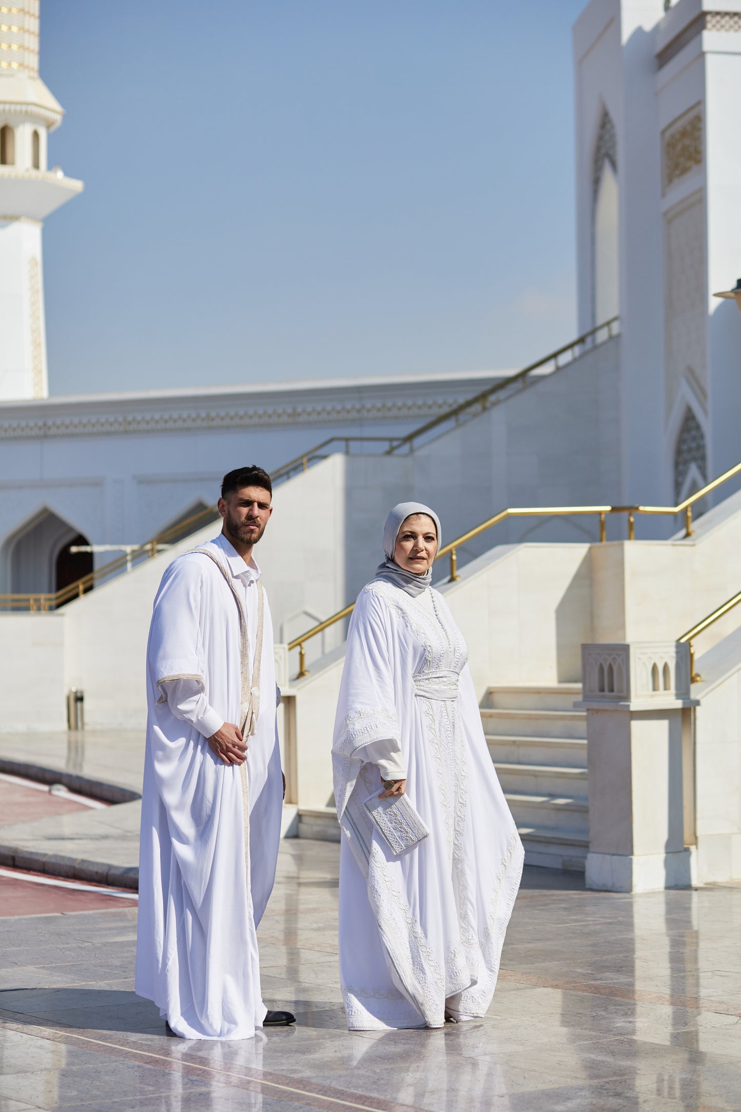 The Double-White Kaftan