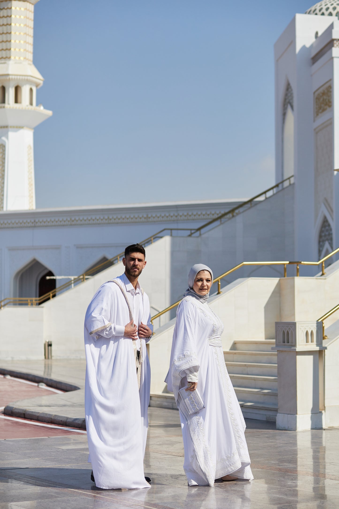 The Double-White Kaftan