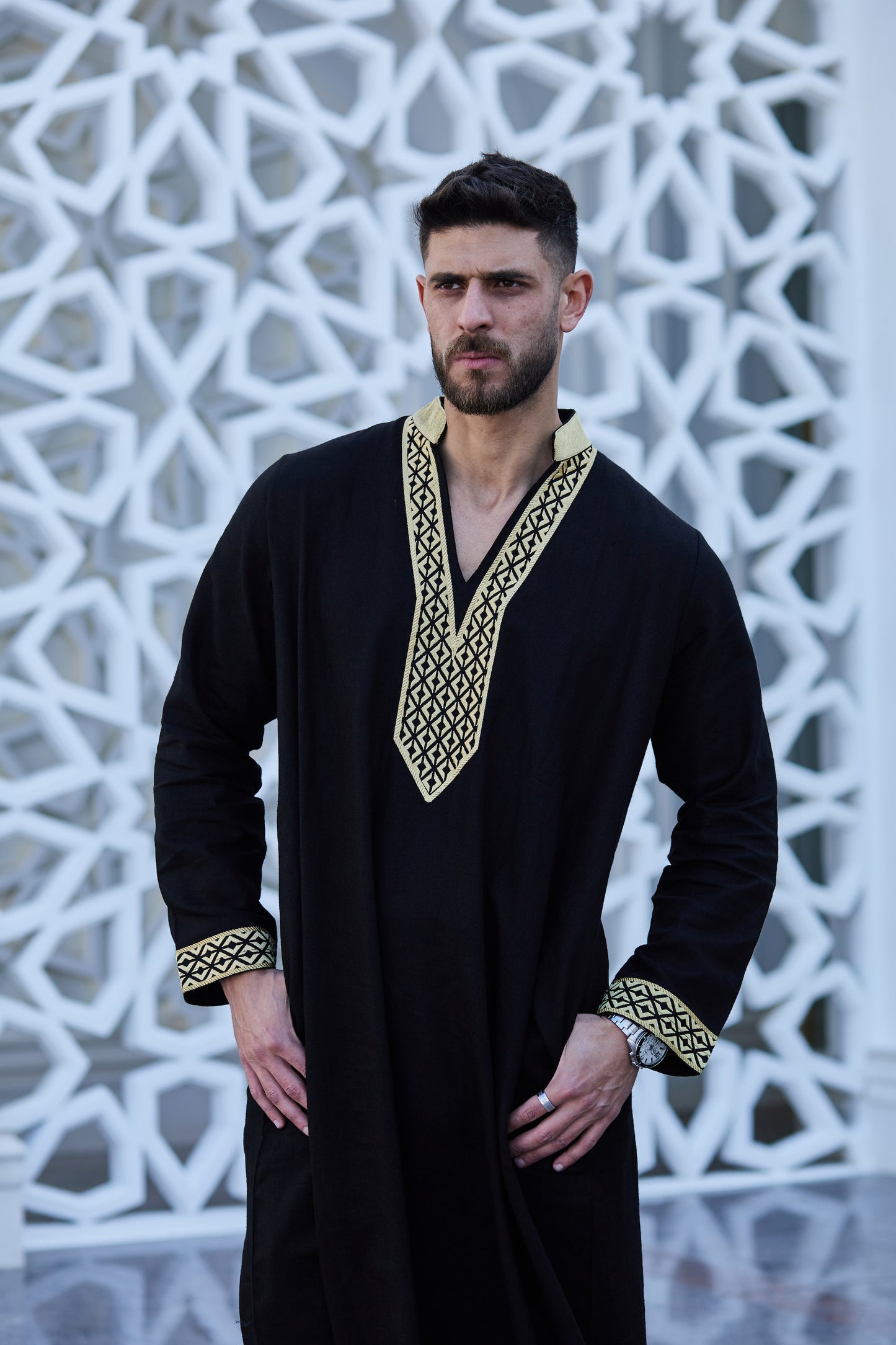 Black&Gold Gelbab For Him