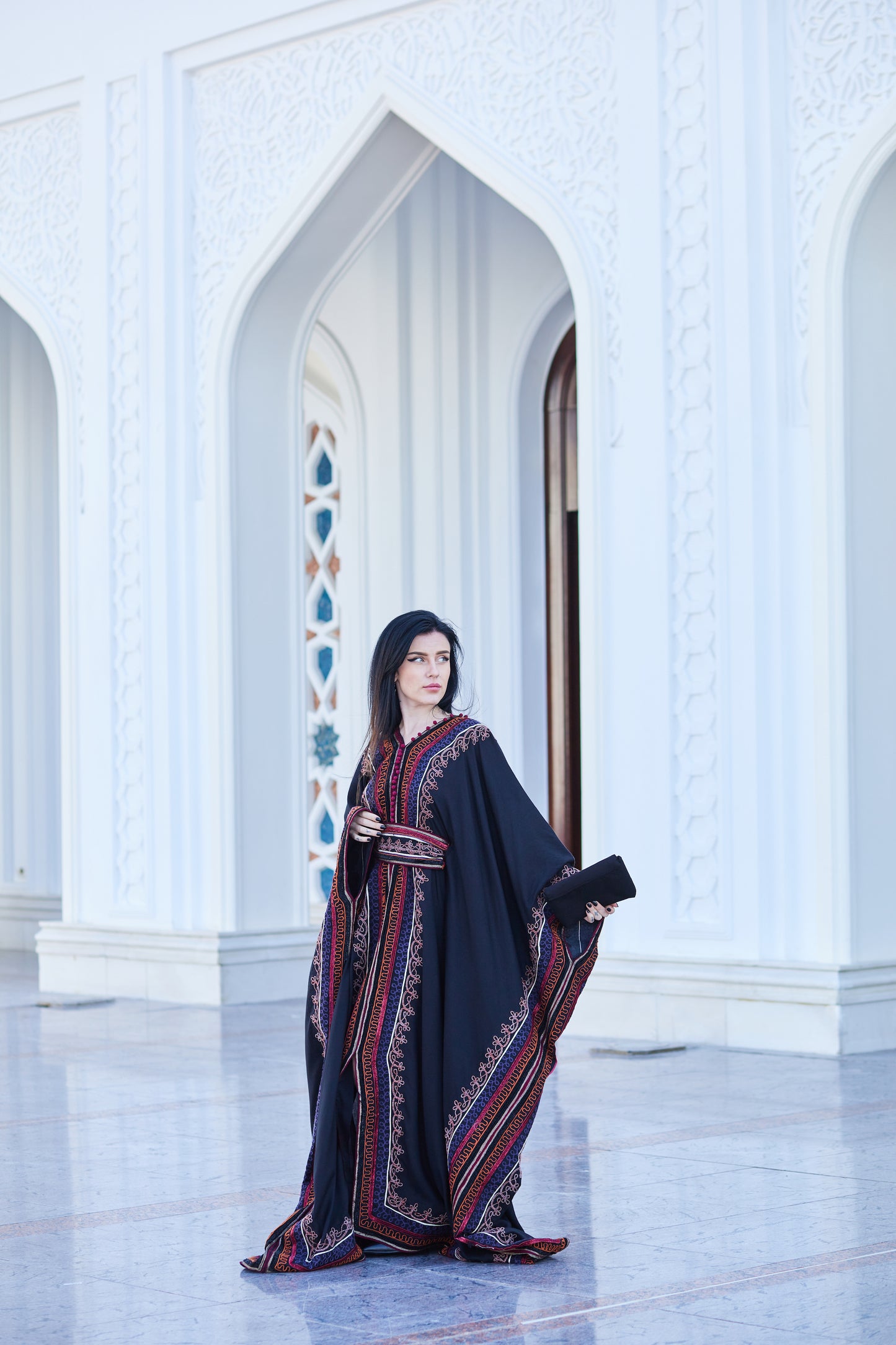 Black Marrakech Kaftan