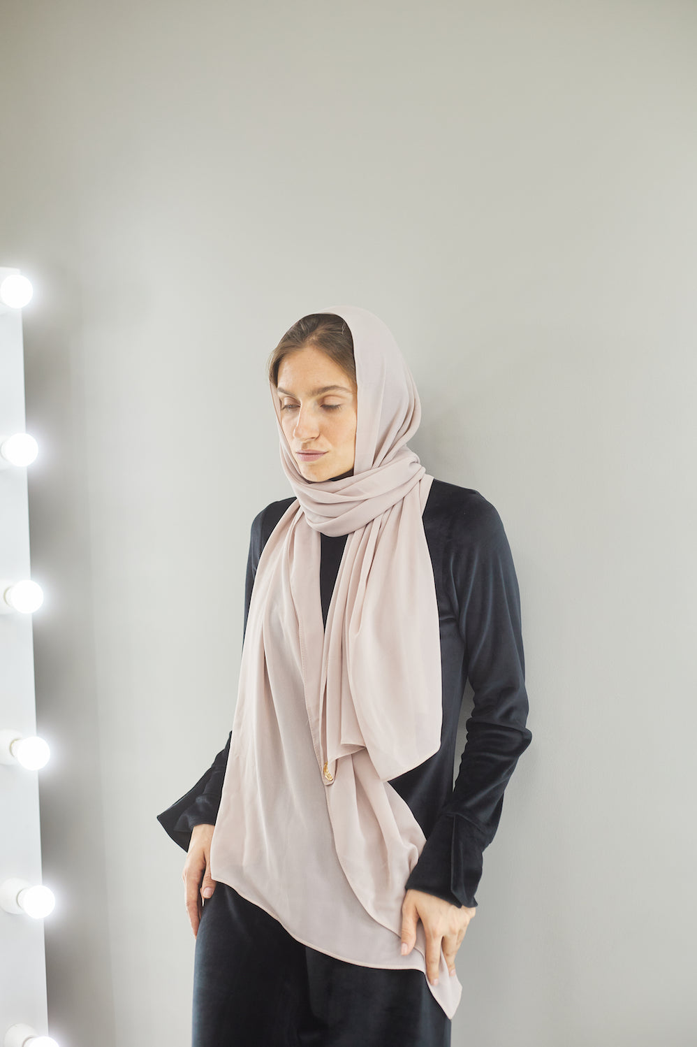 Bois De Rose Chiffon Scarf