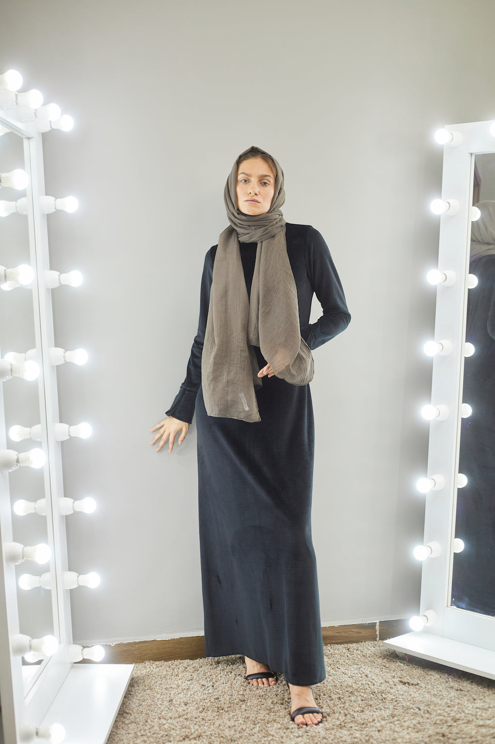 Café Français Linen Scarf