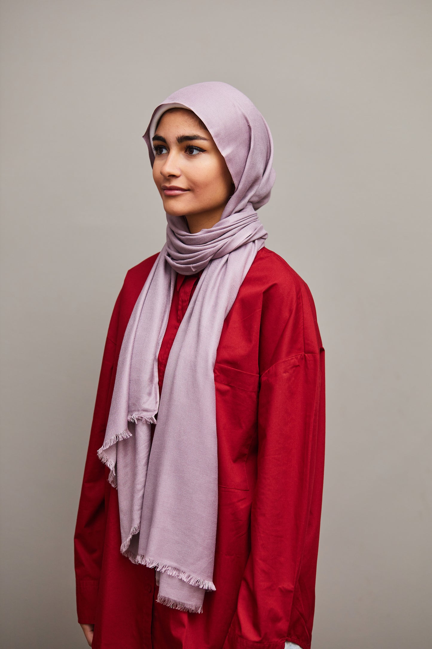 Light Purple Indian Scarf