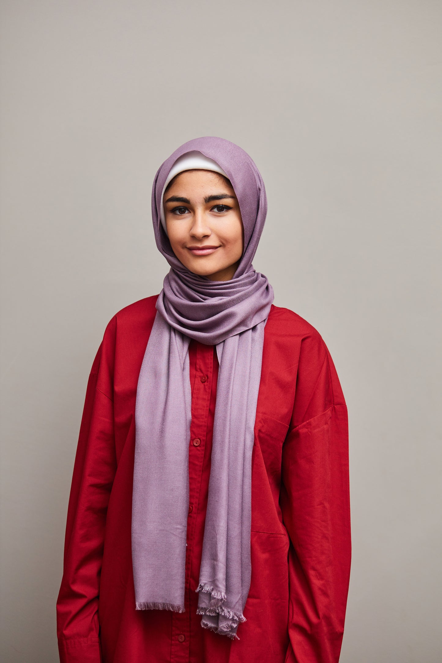 Dark Purple Indian Scarf