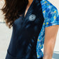The Pineapples Short-Sleeved Tankini