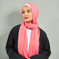 Watermelon Linen Scarf