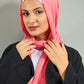 Watermelon Linen Scarf