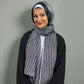 K-Elegance Scarf in B&W