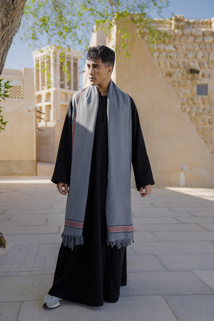 Saeedy Legacy Embroidered Shawl ✨