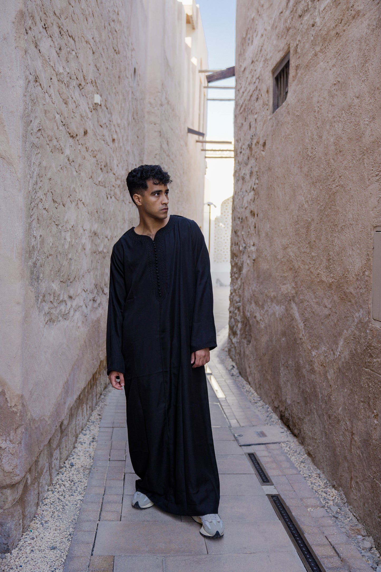 Lumière Linen Embroidered Gelbab ✨