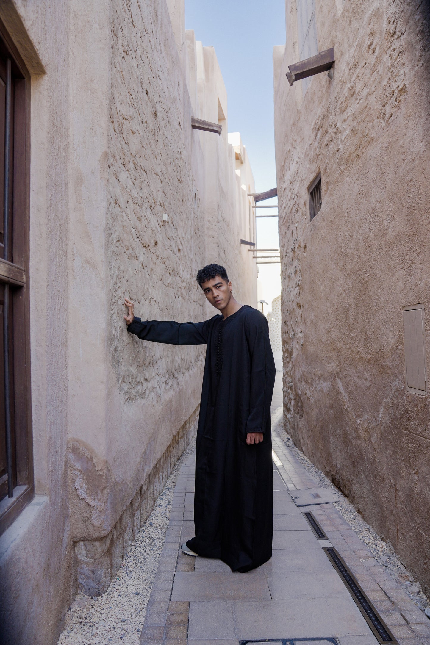 Lumière Linen Embroidered Gelbab ✨