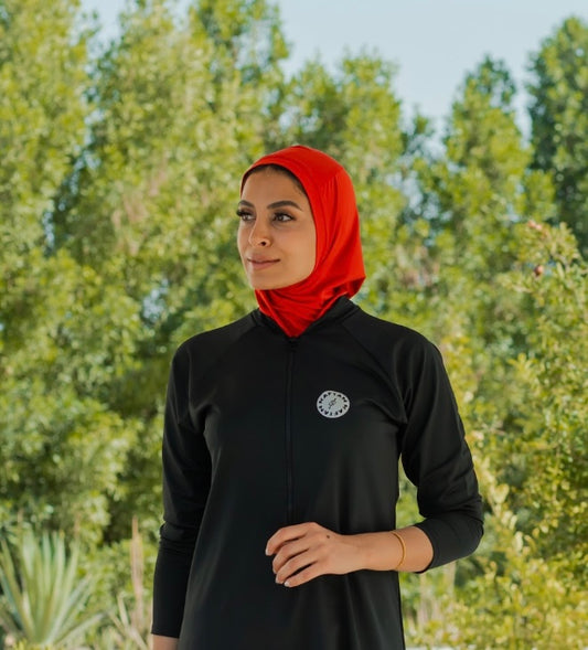 Red Swimming Hijab