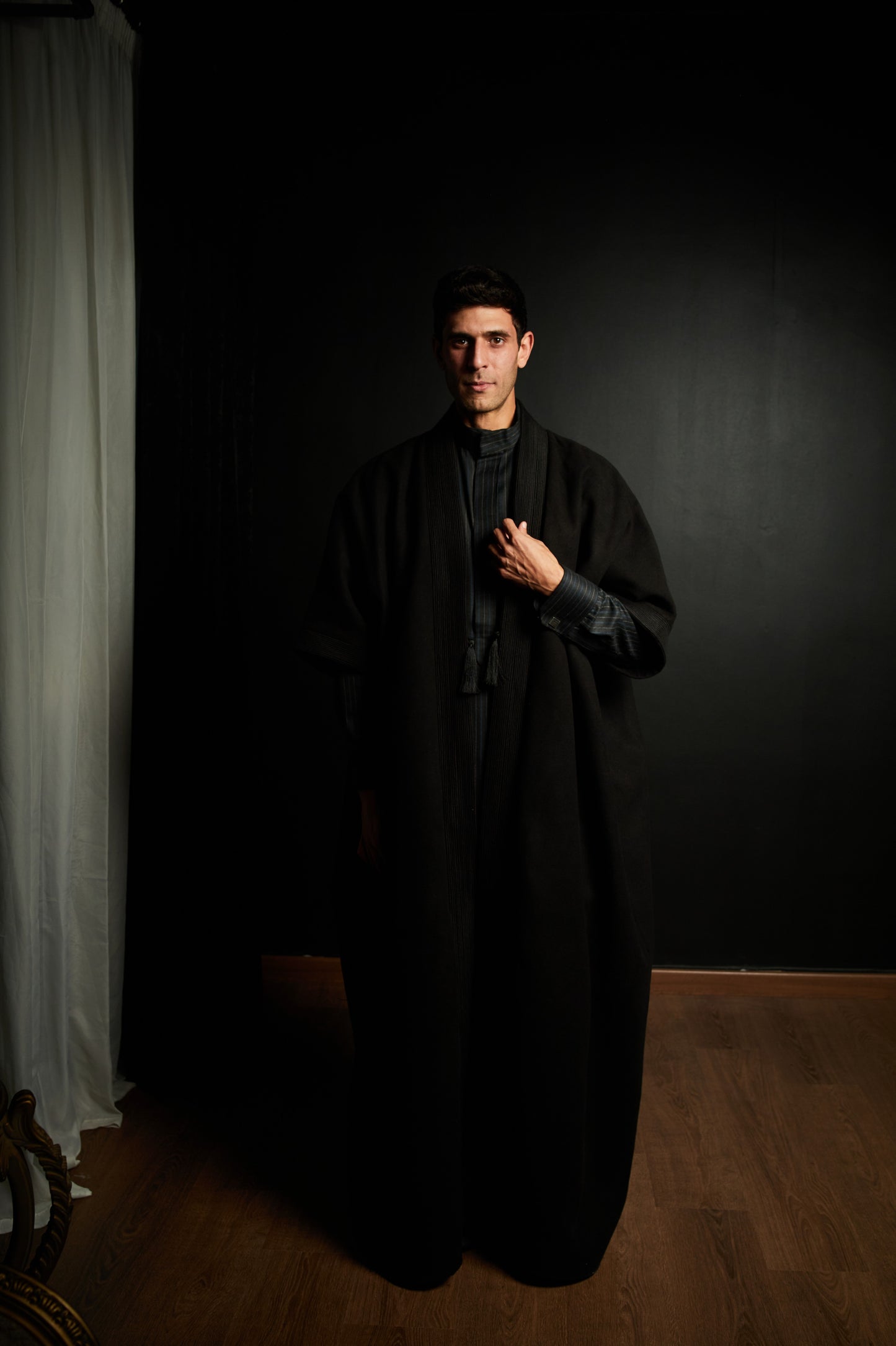 The Velour Noir Kaftan