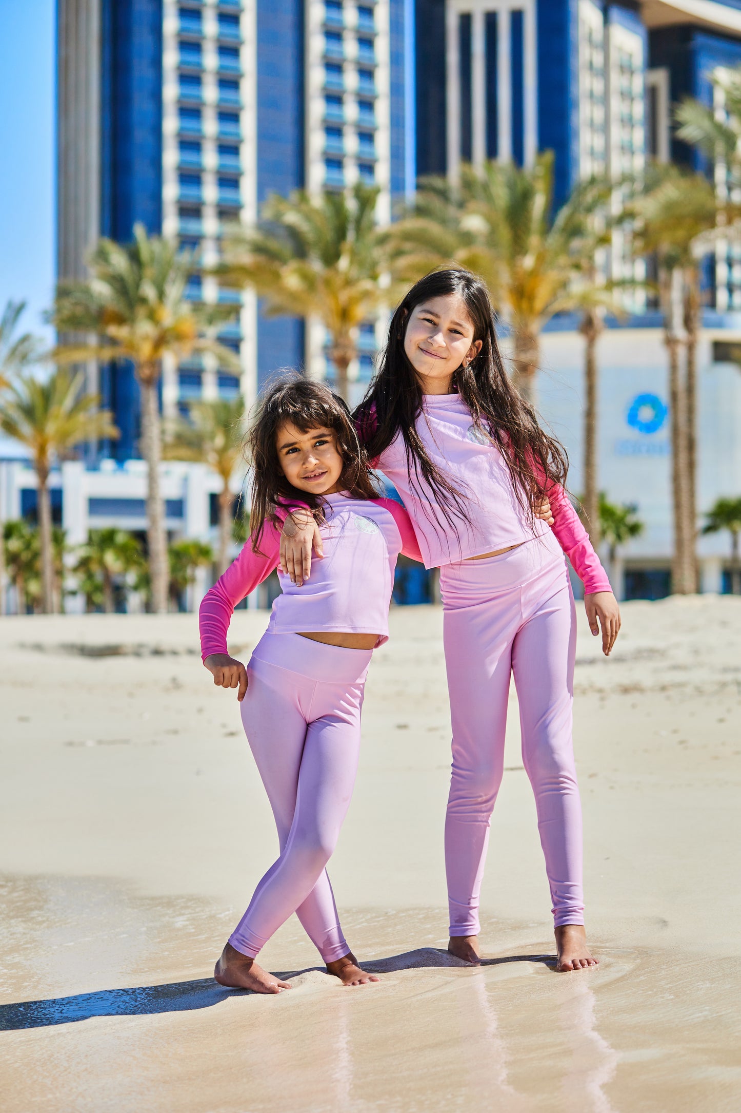 Kids Swimming Set in Pink