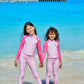 Kids Swimming Set in Pink