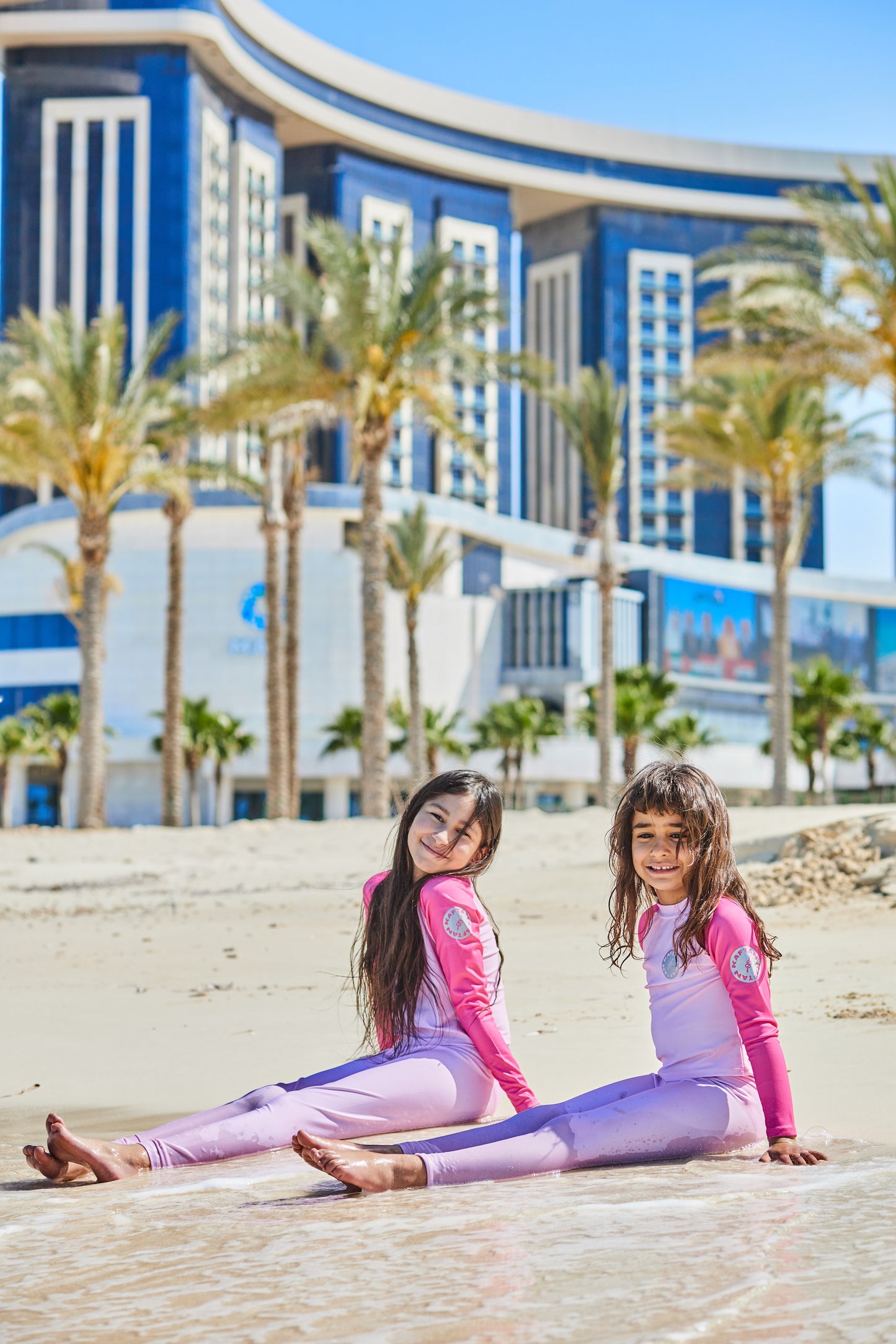 Kids Swimming Set in Pink