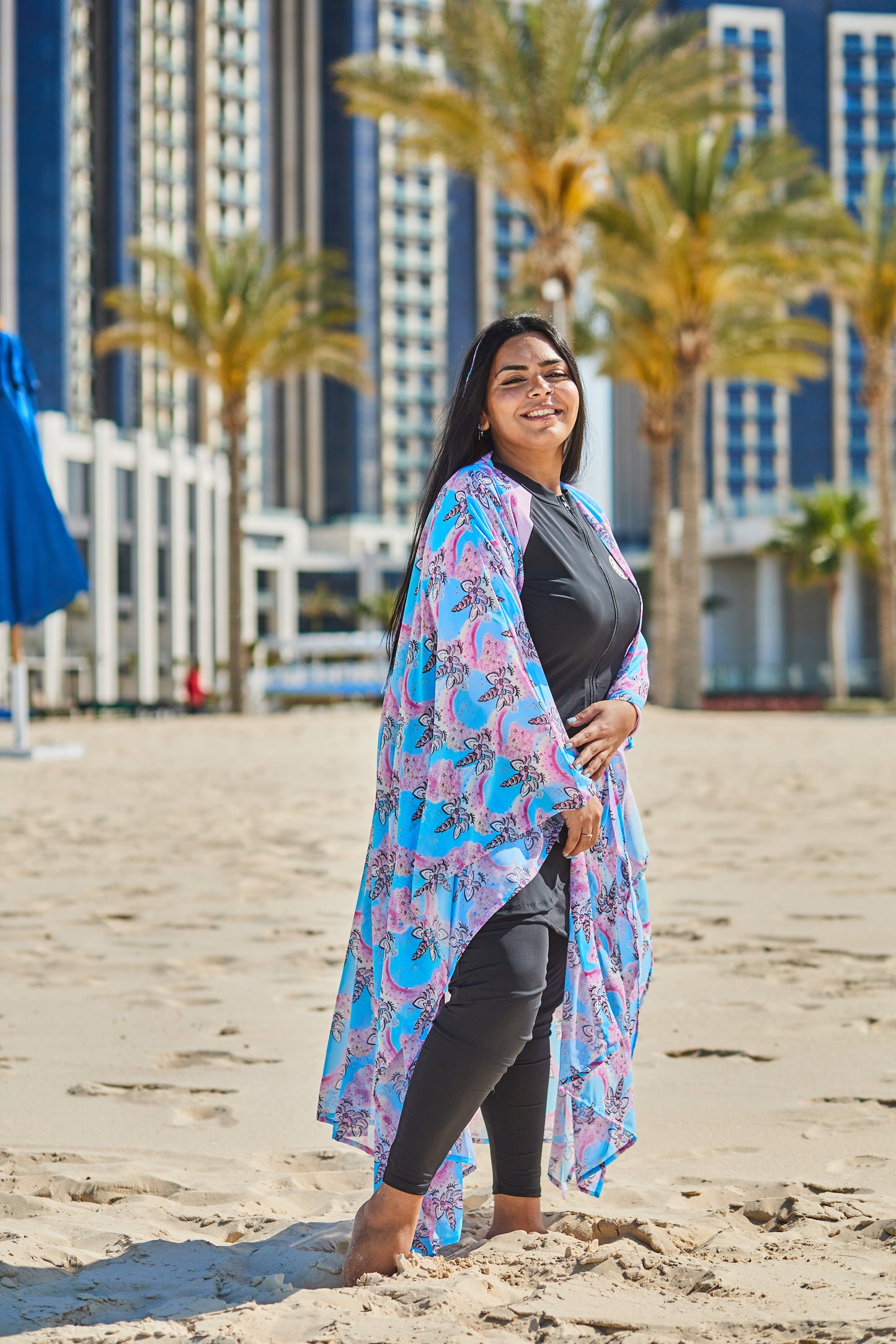 Pink Paradise Kaftan Cache