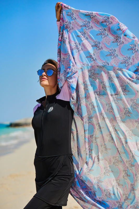 Pink Paradise Kaftan Cache