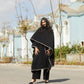 TUAREG Noire THERMAL Kaftan Cape ✨