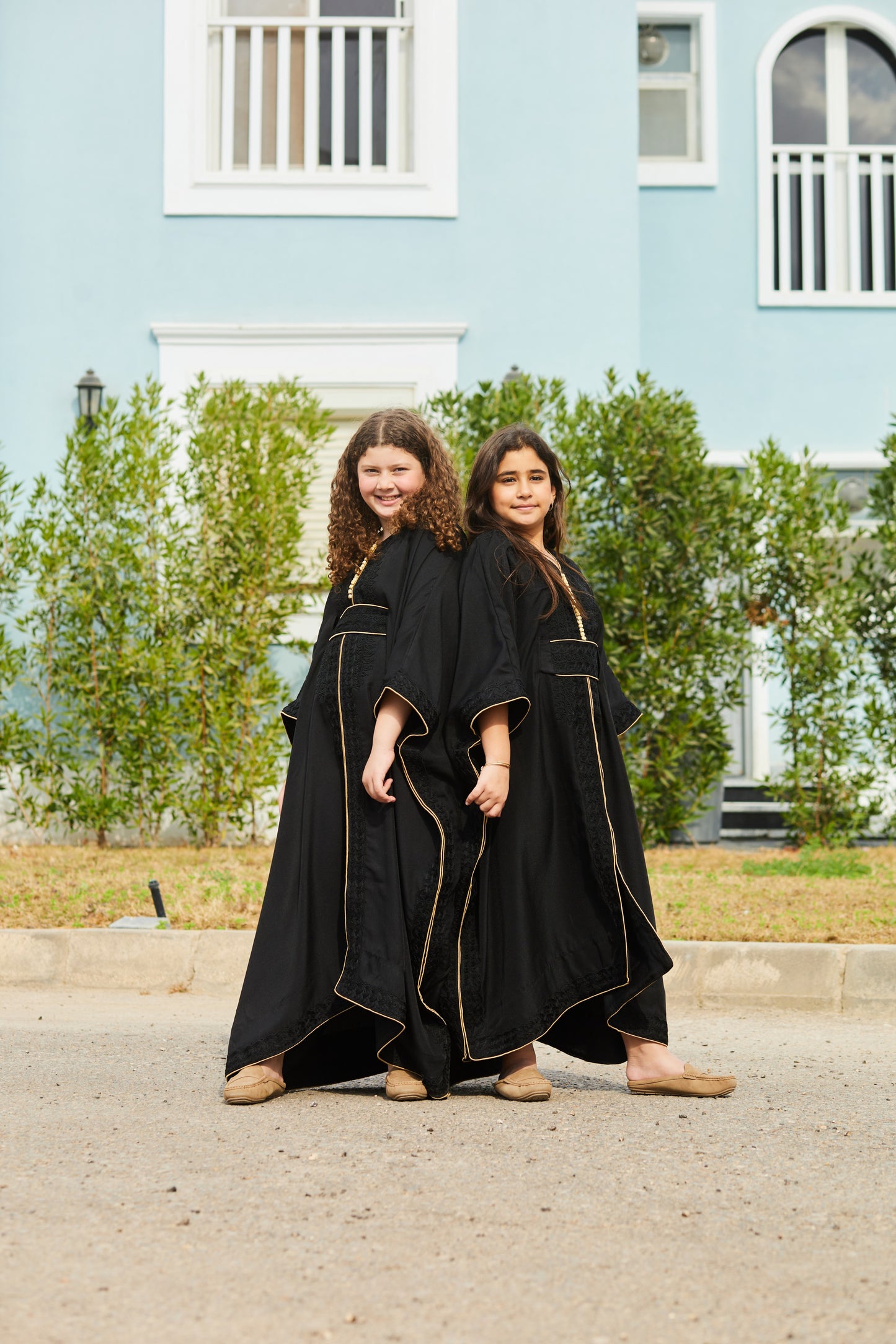 Emerald Noire Kaftan for Girls ✨