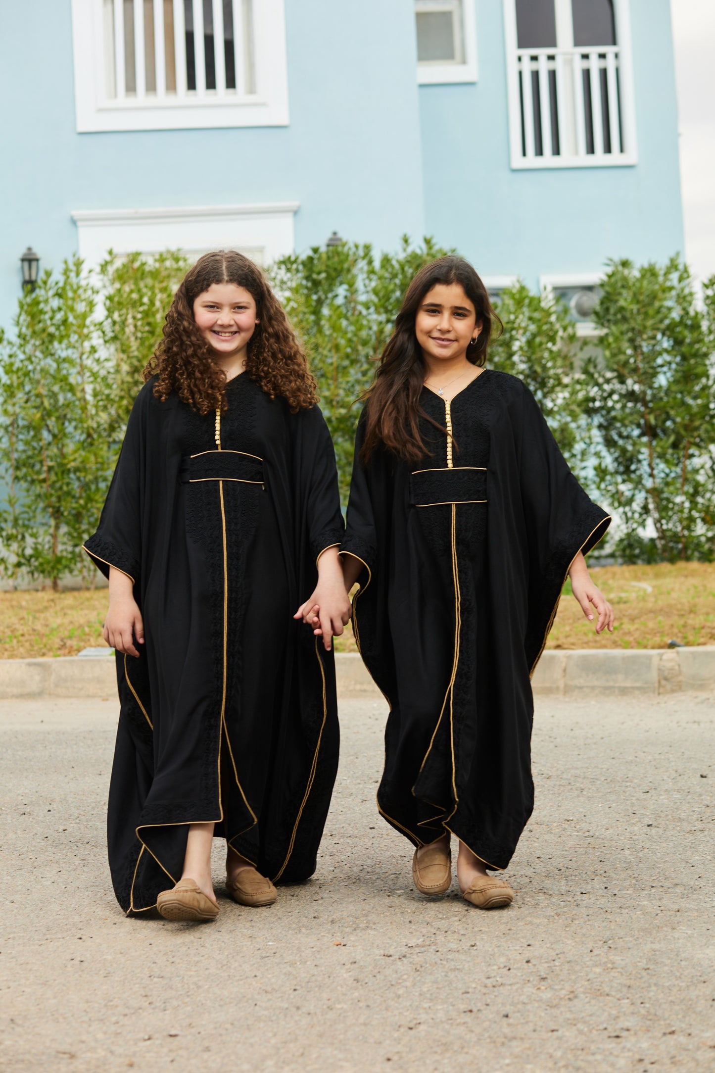 Emerald Noire Kaftan for Girls ✨