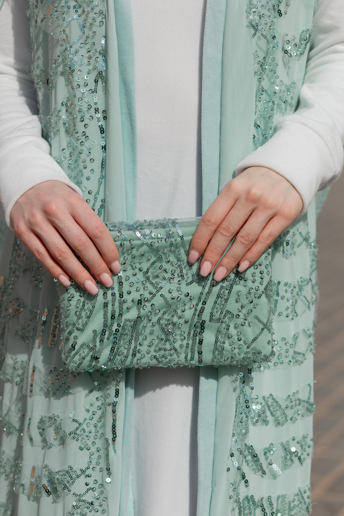 Her's Kaftan in Mint