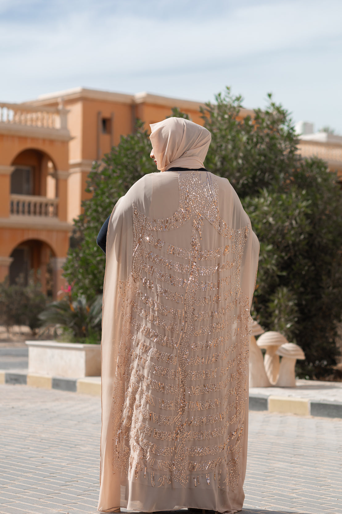 Her's Kaftan in Nude