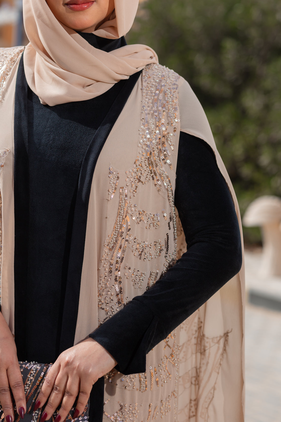 Her's Kaftan in Nude
