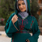 قفطان تانيا باللون الفيروزي