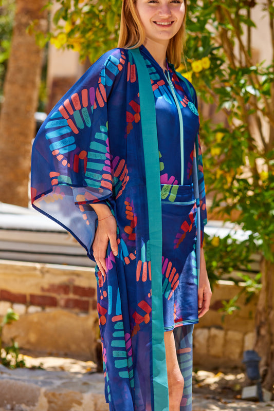 Long kaftan Afrowave Cache
