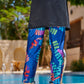 Sunset Tribe with Blue Pants Burkini